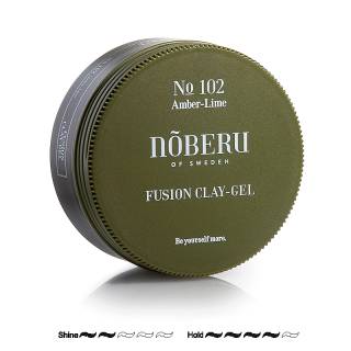 Noberu Fusion Clay Gel Amber Lime No102 80ml