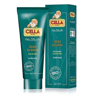 Cella Milano Shaving Cream In Tube Organic With Aloe Vera 150ml