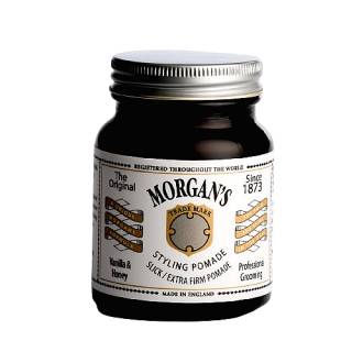 Morgans Vanilla & Honey Styling Pomade Slick Extra Firm 100g