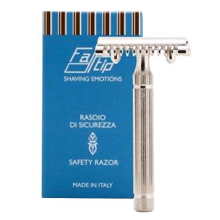 Fatip Safety Razor Piccolo Nickel Gentle Closed Comb