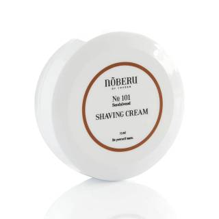 Noberu Shaving Cream Sandalwood No101 75ml