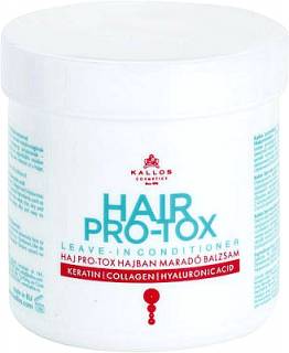 Kallos Hair Pro Tox Leave-In Conditioner Μαλακτική Με Κερατίνη, Κολλαγόνο & Υαλουρονικό 250ml