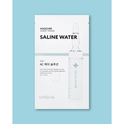 Missha Mascure AC Care Solution Αντι-Ακνεϊκή Υφασμάτινη Μάσκα 28ml