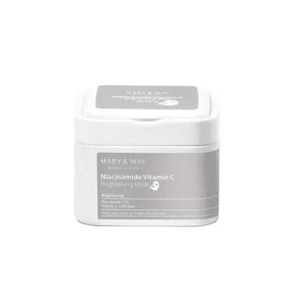 Mary & May Niacinamide & Vitamin C Μάσκα Προσώπου Λάμψης 30τμχ