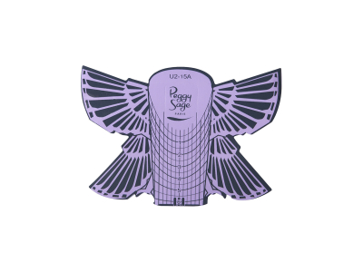 Peggy Sage Αυτοκόλλητες Φόρμες Νυχιών Πεταλούδα x500