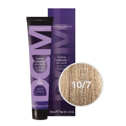 DCM Βαφή Μαλλιών Beige 10/7 Πάρα Πολύ Ανοιχτό Ξανθό Μπεζ 100ml
