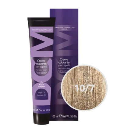 DCM Βαφή Μαλλιών Beige 10/7 Πάρα Πολύ Ανοιχτό Ξανθό Μπεζ 100ml