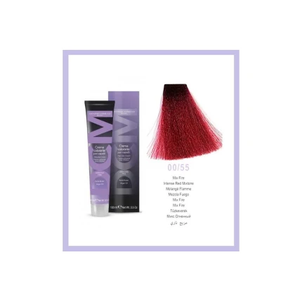 DCM Ammonia Free Βαφή Μαλλιών Mix 00/55 Intense Red Mixtone 100ml