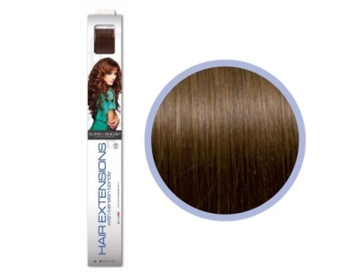Seiseta Hair Extension Με Δέσιμο Κερατίνης 100% Φυσικό Μαλλί 12 Ξανθό Χάλκινο Χρυσό /1τμχ