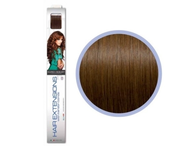 Seiseta Hair Extension Με Δέσιμο Κερατίνης 100% Φυσικό Μαλλί 17 Βαθύ Χάλκινο Χρυσό Ξανθό /1τμχ