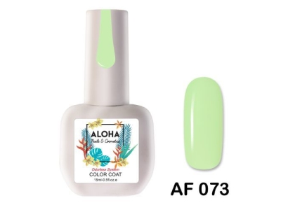 Aloha Ημιμόνιμο AF073 Soft Milk Green-Πράσινο Ασβεστί Απαλό 15ml