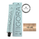 Schwarzkopf Igora Royal Βαφή Μαλλιών 10-46 Κατάξανθο Μπεζ Μαρόν 60ml