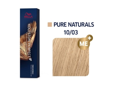 Wella Koleston Βαφή Μαλλιών 10/03 Κατάξανθο Φυσικό Χρυσό 60m