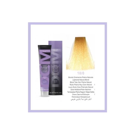 DCM Ammonia Free Βαφή Μαλλιών Natural 10/0 Πάρα Πολύ Ανοιχτό Φυσικό Ξανθό 100ml