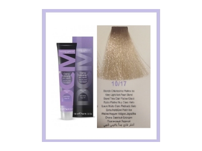 DCM Ammonia Free Βαφή Μαλλιών Cendre 10/17 Πάρα Πολύ Ανοιχτό Ξανθό Σαντρέ Περλέ 100ml