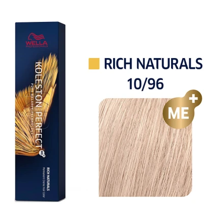 Wella Koleston Βαφή Μαλλιών 10/96 Κατάξανθο Ιριζέ Βιολέ 60ml