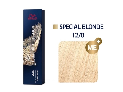 Wella Koleston Βαφή Μαλλιών Ξανθιστική 12/0 Ξανθό Φυσικό 60ml