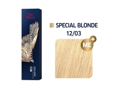 Wella Koleston Βαφή Μαλλιών Ξανθιστική 12/03 Ξανθό Φυσικό Χρυσό 60ml