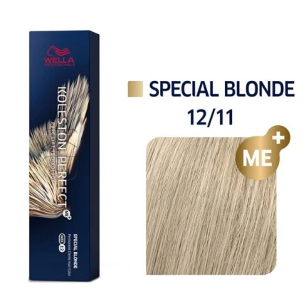 Wella Koleston Βαφή Μαλλιών Ξανθιστική 12/11 Ξανθό Σαντρέ Έντονο 60ml