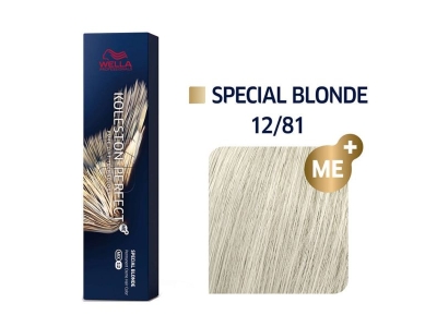 Wella Koleston Βαφή Μαλλιών Ξανθιστική 12/81 Ξανθό Περλέ Σαντρέ 60ml