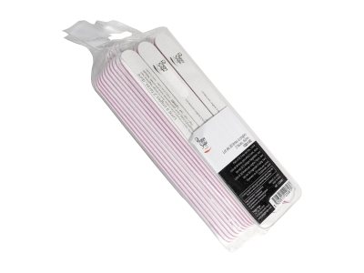 Peggy Sage Λίμα Νυχιών Λευκη 100/100 Πακέτο 30τμχ