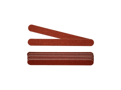 Peggy Sage Λεπτές Λίμες Νυχιών Καφέ 100/100 Πακέτο 8τμχ