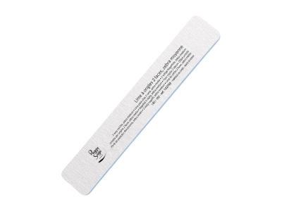 Peggy Sage Λίμα Νυχιών Ορθογώνια Zebra 180/180