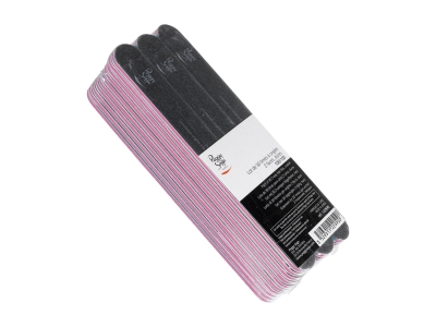 Peggy Sage Λίμα Νυχιών Μαύρη 100/100 Πακέτο 30τμχ