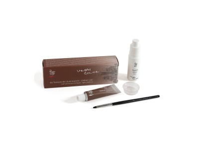 Peggy Sage Kit Βαφής Βλεφαρίδων & Φρυδιών Καστανό Ανοιχτό