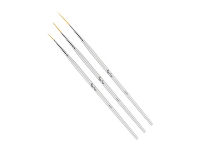 Peggy Sage Σετ 3 Πινέλων Nail Art #0