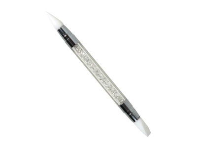 Peggy Sage Πινέλο Σιλικόνης Με Strass Για Nail Art