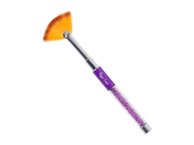 Peggy Sage Πινέλο Nail Art Crystal Βεντάλια