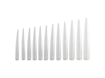 Peggy Sage Tips Πολύ Μακριά Και Μυτερά Για Nail Art x24