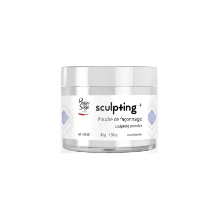 Peggy Sage Σκόνη Ακρυλικού Sculpting+ Extra White 45g 145151
