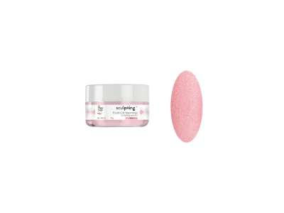 Peggy Sage Σκόνη Ακρυλικού Sculpting+ Shiny Rosy 10g