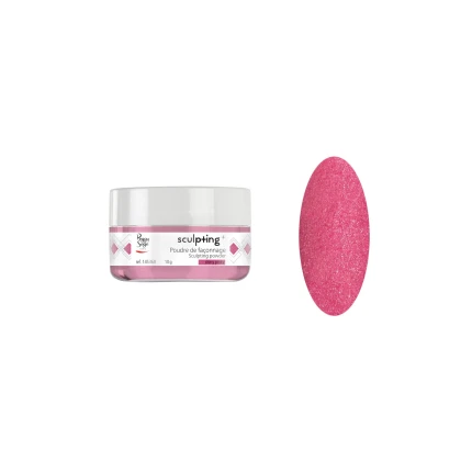 Peggy Sage Σκόνη Ακρυλικού Sculpting+ Shiny Pinky 10g 145368