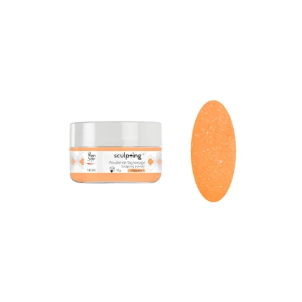 Peggy Sage Σκόνη Ακρυλικού Sculpting+ Crispy Peach 10g 145388
