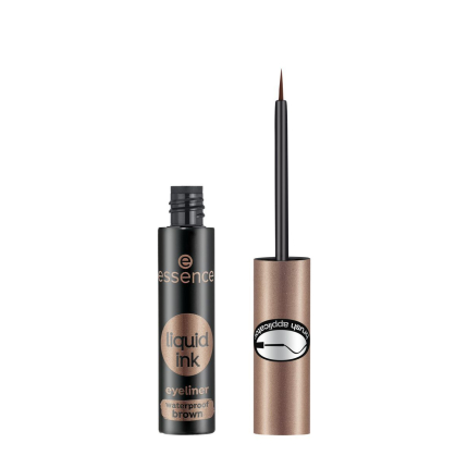 Essence Liquid Ink Eyeliner Waterproof 02 Ash Brown 3ml