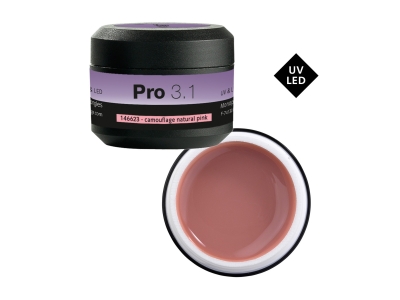 Peggy Sage Μεσαίας Ρευστότητας Gel Χτισίματος Camouflage Natural Pink Pro 3.1 UV&LED 15g