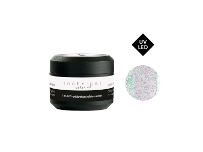 Peggy Sage Technigel Color It Pettilant Blanc Reflects Rose/Vert UV&LED 5g