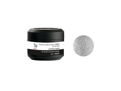 Peggy Sage Technigel Color It Scintillant Argent UV&LED 5g