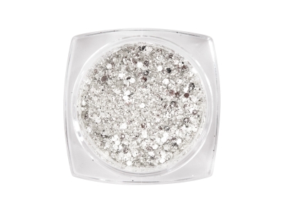 Peggy Sage Glitter Νυχιών Silver Shimmer