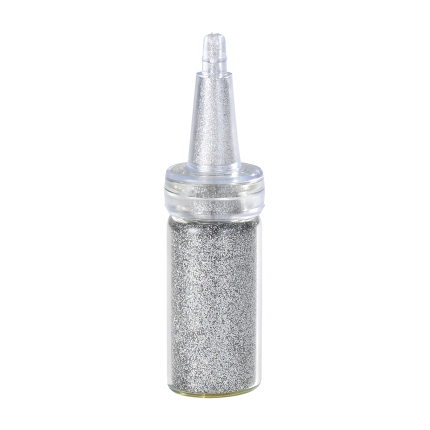 Peggy Sage Glitter Νυχιών Silver 6g