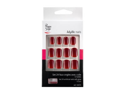 Peggy Sage Σετ Ψεύτικων Νυχιών Red x24