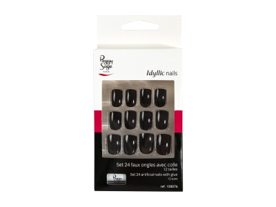 Peggy Sage Σετ Ψεύτικων Νυχιών Black x24