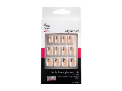 Peggy Sage Σετ Ψεύτικων Νυχιών Shiny Flower x24