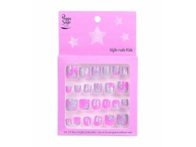 Peggy Sage Παιδικό Σετ Ψεύτικα Νυχιών x24