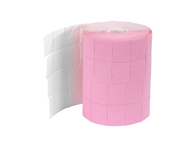 Peggy Sage Σετ 2 Ρολά Με 500 Χαρτάκια Κυτταρίνης Λευκά-Ροζ