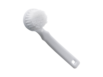 Peggy Sage Στρογγυλή Βούρτσα Καθαρισμού Προσώπου Λευκή 3,5x2cm