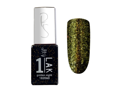 Peggy Sage 1-LAK Ημιμόνιμο Βερνίκι Νυχιών Golden Night 5ml
